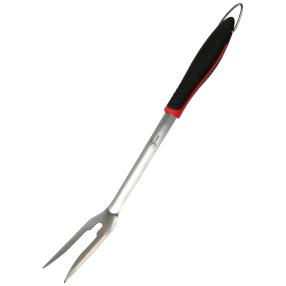 Genius® Grill-Gabel XL, schwarz-rot