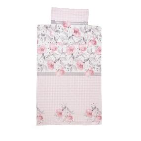 AllSeasons Bettwäsche 2tlg. Floral rosa