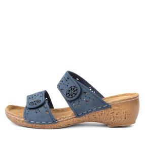 Damenpantoletten blau