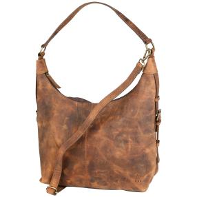 T2B Rindslederhenkeltasche cow hunter