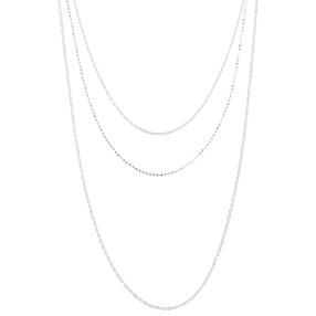 Set 3-teilig Ketten 925 Sterling Silber