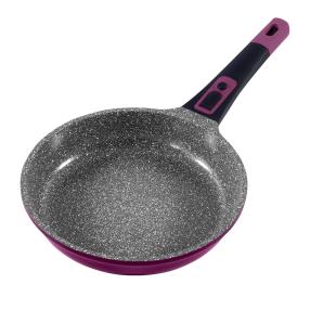 KING Click-Grip Bratpfanne Ø24cm Aubergine