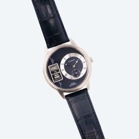 DUXOT Herrenuhr, 1g 999.5 Platinbarren, Quarzwerk
