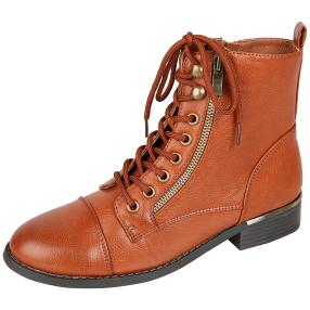 Damenstiefeletten brandy