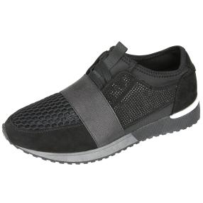 Damensneaker schwarz