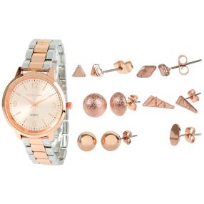 Excellanc Geschenkset Damen, rosévergoldet