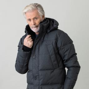 RAY Herren Winterjacke, dunkelgrau