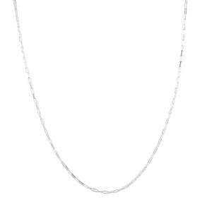 Kette 'Paperclip' 925 Sterling Silber, ca. 50 cm