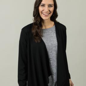 Damen-Cardigan 'Ayla', schwarz