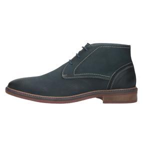 Herren Lederschnürer navy