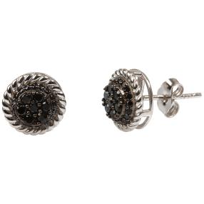 Ohrstecker 925 Sterling Silber Spinell