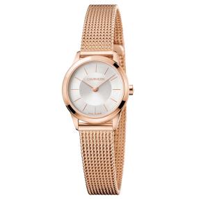 Calvin Klein Damenuhr "Minimal", rosévergoldet
