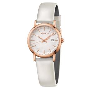 Calvin Klein Damenuhr, Quarz, vergoldet