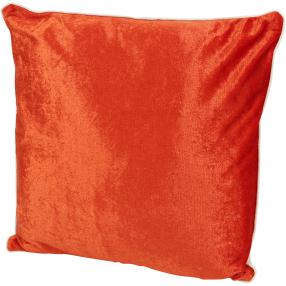Dekokissen Samt zimt 40x40cm