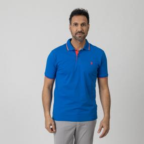 U.S. POLO ASSN. Herren-Poloshirt Fashion blau