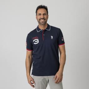 U.S. POLO ASSN. Herren-Poloshirt, marine