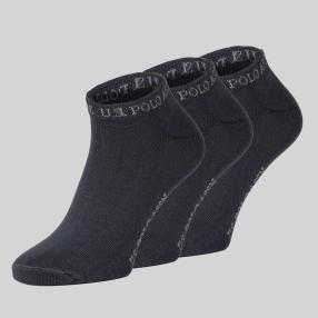 U.S. POLO ASSN. 3er Pack Socken anthrazit