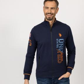 U.S. POLO ASSN. Herren Sweat-Jacke marine