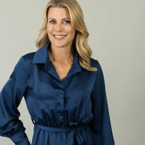 Damen-Blusenkleid 'Chiara' dunkelblau
