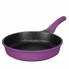 KING NEW WAVE Bratpfanne Ø 20 cm, aubergine