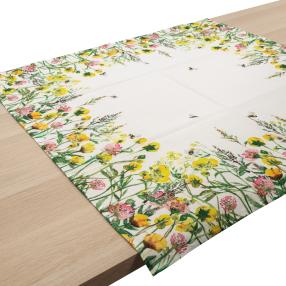 Mitteldecke Blumenwiese, ca. 85x85cm