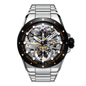 NUBEO Tourbillon "Sirius" Limited Edition, schwarz