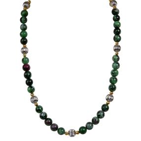 Collier Rubinzoisit