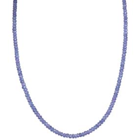 Collier AAA Tansanit, ca. 60ct