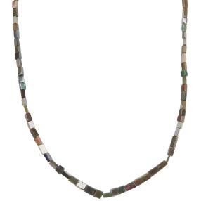 Collier Äth. Opal schwarz