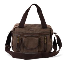 Stefano Henkeltasche braun 100% vegan