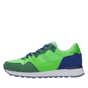 Herrensneaker grün/navy