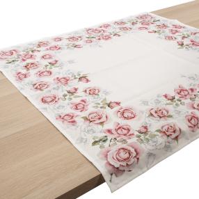 Mitteldecke Rosen 85 x 85 cm
