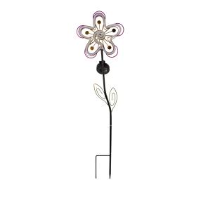 LED-Blumenleuchte Neon pink