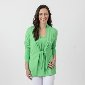 BELOVED BASICS Cardigan grün