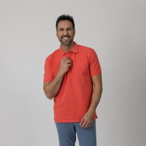 RAY Herren Poloshirt rot
