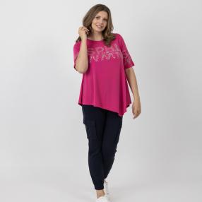 sophistical Women Shirt fuchsia/beige