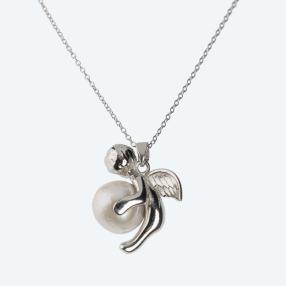 Anhänger Engel 925 Sterling Silber mit SWZP