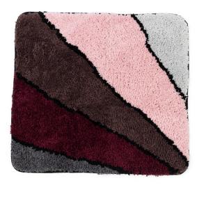 Badematte gemustert pink 50x55cm