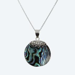 Anhänger 925 Sterling Silber Abalone