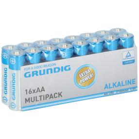 16er Set Grundig Premium Alkaline AA