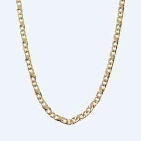 Dollarkette 585 Gelbgold ca. 50 cm