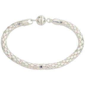 Popcorn-Armband 925 Sterling Silber ca. 21 cm