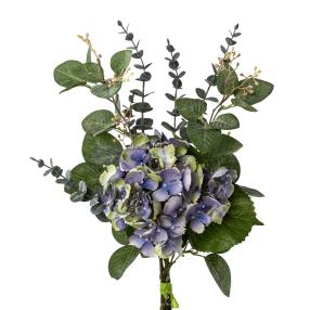 Hortensienmix-Bouquet, 56 cm, lila