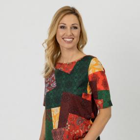 FASHION NEWS Damen-Shirt, multicolor