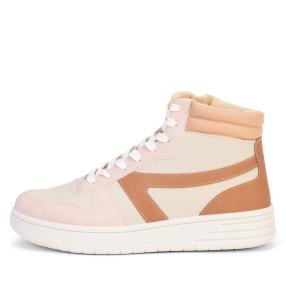 Damensneaker pink/beige
