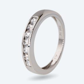 Ring 950 Platin Arctic Diamanten