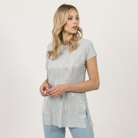 Damen-Plissee-Shirt 'Alice' mint