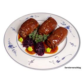 Fiakker-Rouladen in Soße, Sous Vide