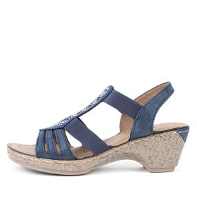 Step & Go Damensandalen navy