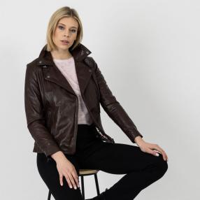 OTTO KERN Damen-Lederjacke 'Julie' cognac